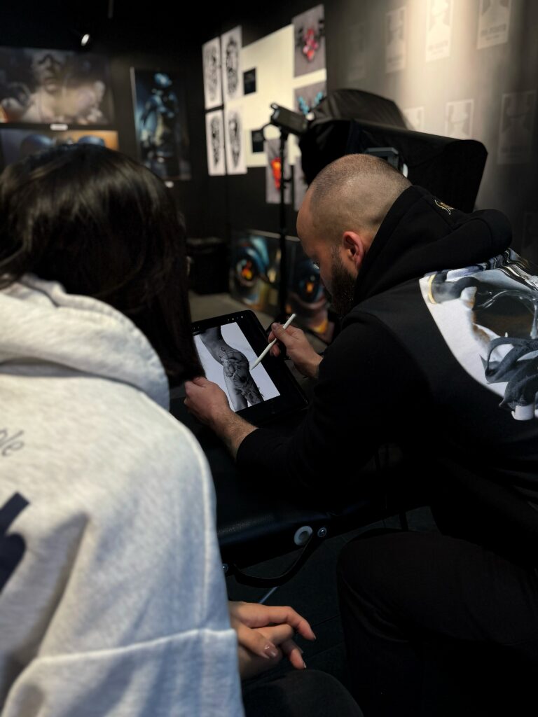 jak umówić się na tatuaż Rybnik – konsultacja tatuażu w INK-OGNITO Tattoo