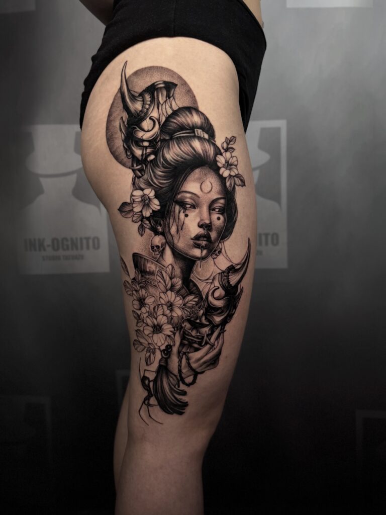 Cena tatuażu Rybnik – gotowy efekt po wykonaniu tatuażu w INK-OGNITO Tattoo